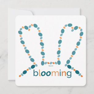 Blooming, blooming, florece... holiday card