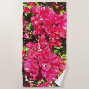 Blooming Bougainvillea Beach Towel