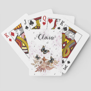 Blooming Bouquet Garden Playing Cards