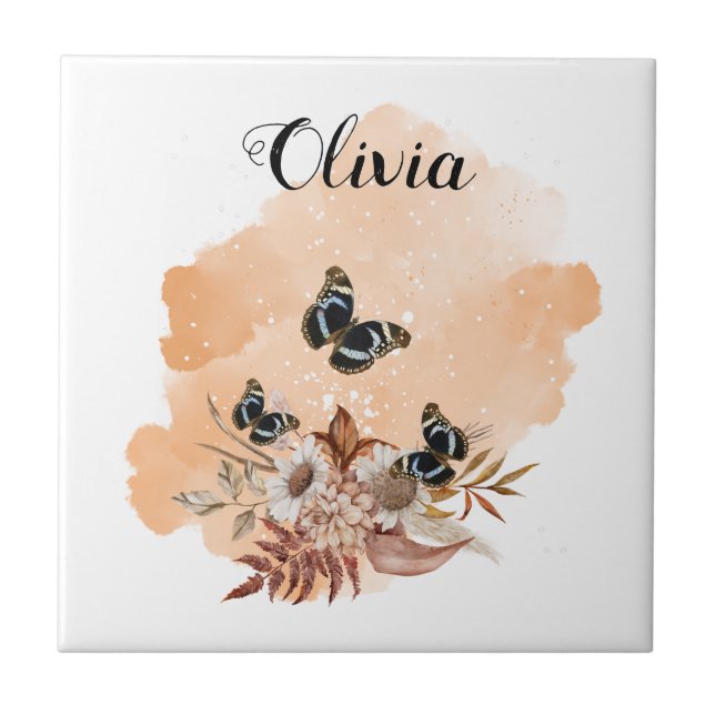 Blooming Bouquet Garden Tile (Front)