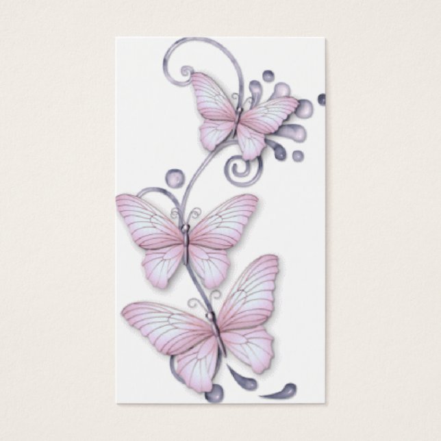 Blooming Butterflies Bookmark (Front)
