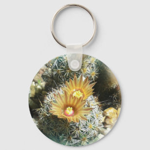 Blooming Cacti Key Ring