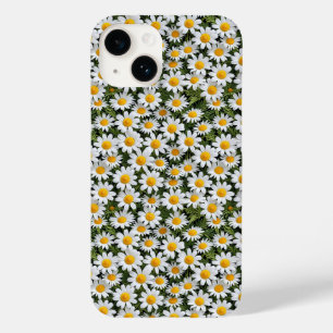 Blooming camomiles-Floral pattern 2 - Iphone Case