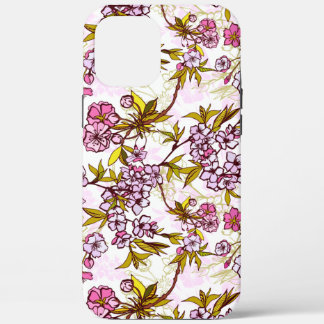 Blooming Cherry Blossom Pattern  iPhone 12 Pro Max Case