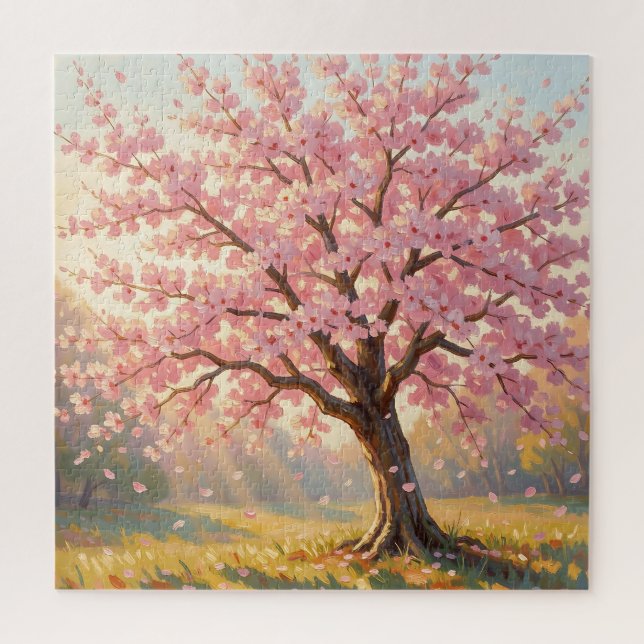  Blooming Cherry Blossom Tree Spring  Jigsaw Puzzle (Vertical)