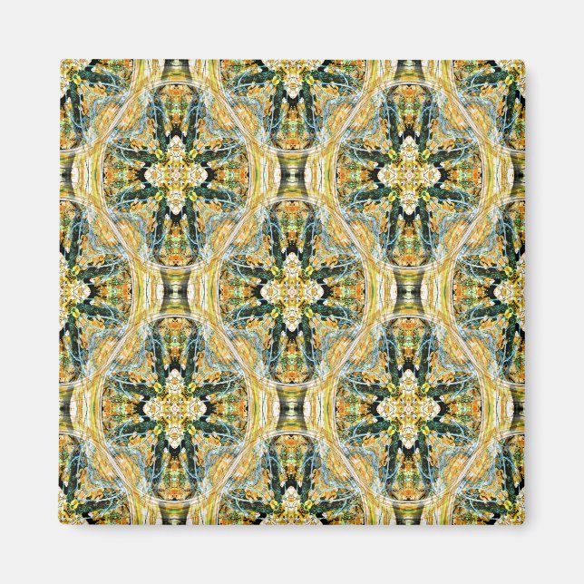 Blooming  Crosses.... Magnet (Front)