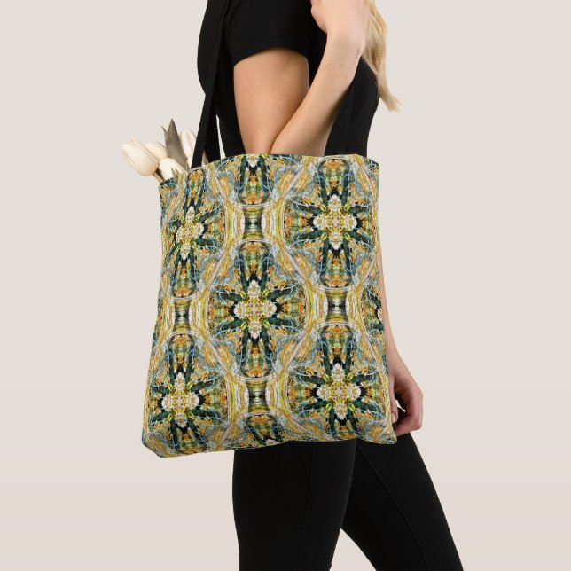 Blooming  Crosses.... Tote Bag (Close Up)