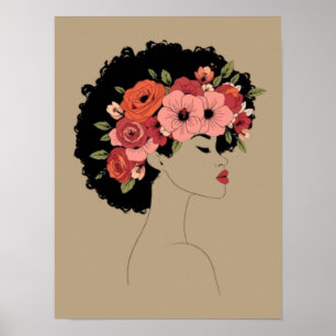 Blooming Crown Poster