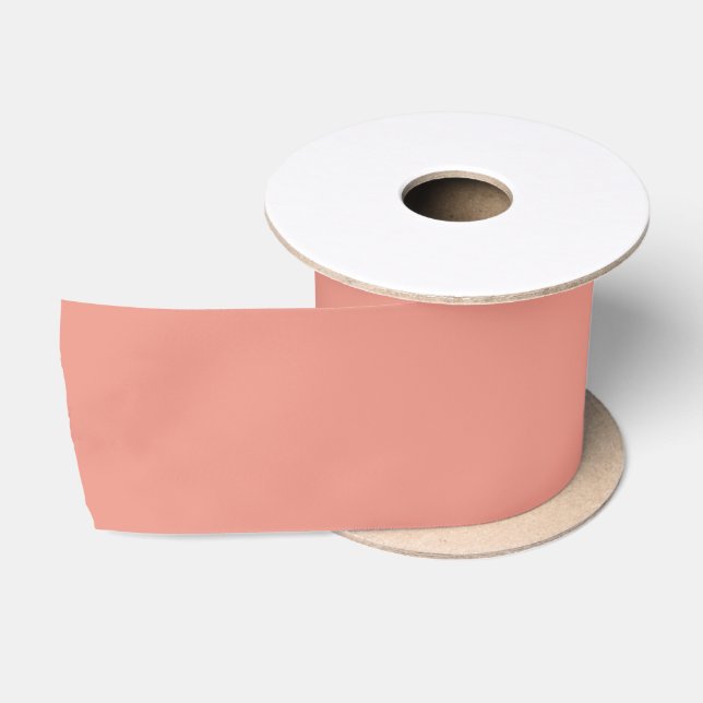 Blooming Dahlia Solid Colour Satin Ribbon (Spool)