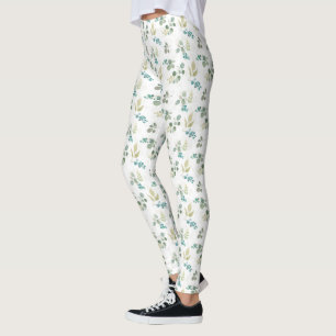 Blooming Delight Pattern Leggings