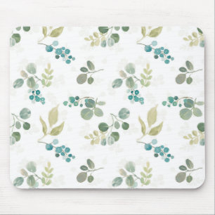 Blooming Delight Pattern Mouse Pad