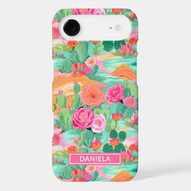Blooming Desert Cacti Personalised (Back)