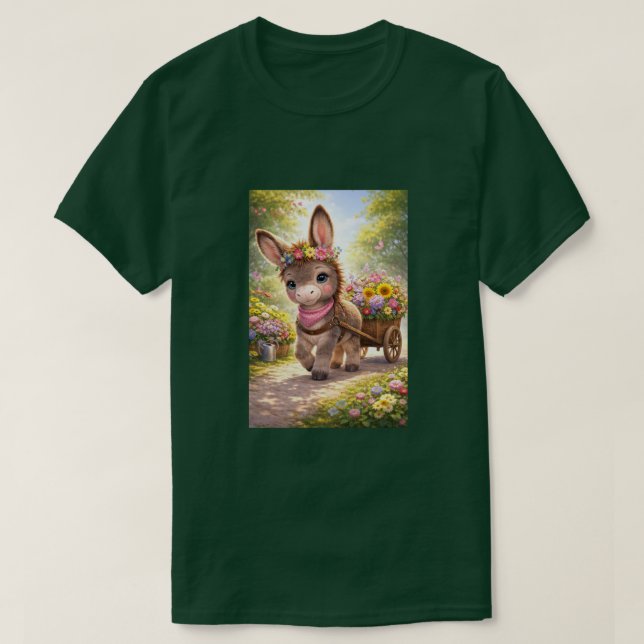 Blooming donkey T-Shirt (Design Front)