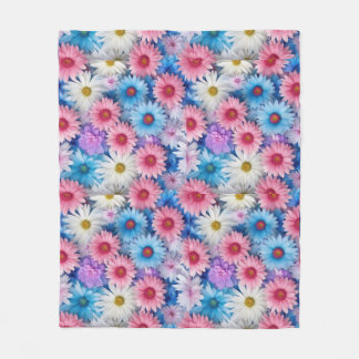 Blooming Dreams: Cosy Floral Fleece Blanket