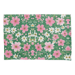 Blooming Elegance: Floral Design Pillowcase