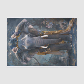 Blooming Elephant Tissue Paper