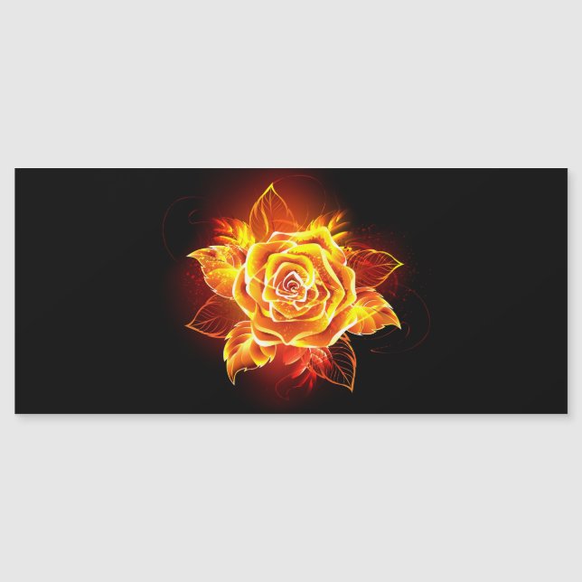 Blooming Fire Rose (Front)