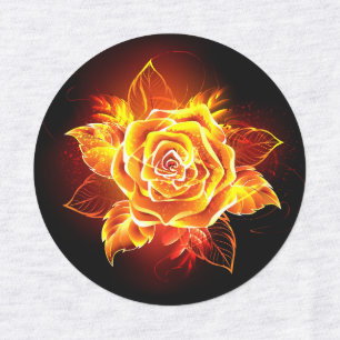 Blooming Fire Rose