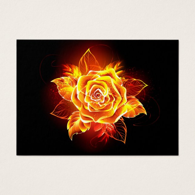 Blooming Fire Rose (Front)
