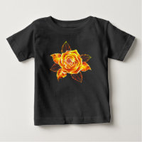 Blooming Fire Rose