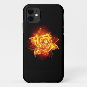Blooming Fire Rose Case-Mate iPhone Case