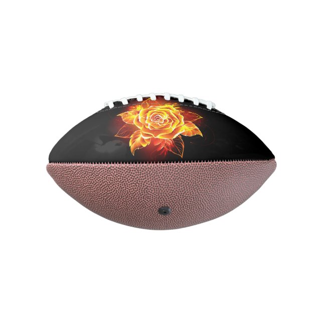 Blooming Fire Rose Football (Rotated 270)