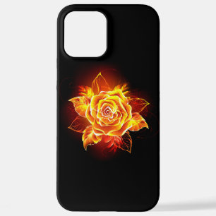 Blooming Fire Rose iPhone 12 Pro Max Case