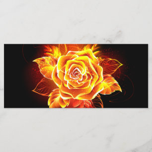 Blooming Fire Rose Menu
