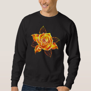 Blooming Fire Rose Sweatshirt