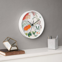 Blooming Floral Monogram
