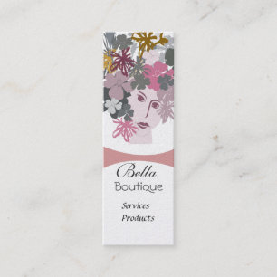 Blooming Goddess Mini Business Card