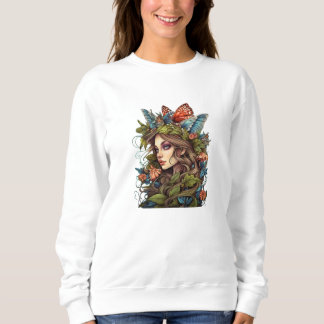 Blooming Grace Floral T-Shirt" Sweatshirt