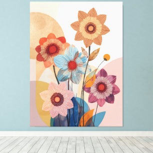 Blooming Harmony Canvas Print