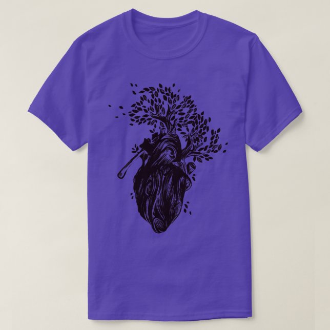 Blooming Heart Love by Tobe Fonseca T-Shirt (Design Front)