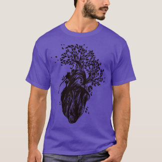 Blooming Heart Love by Tobe Fonseca T-Shirt