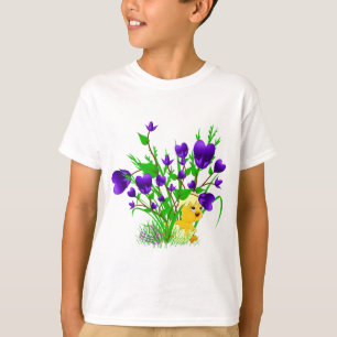 Blooming Hearts Easter Chick Shirt