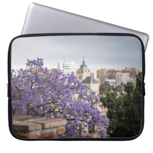 Blooming Jacaranda Tree Laptop Sleeve – Barcelona