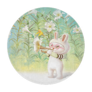 Blooming Lily Cutting Board