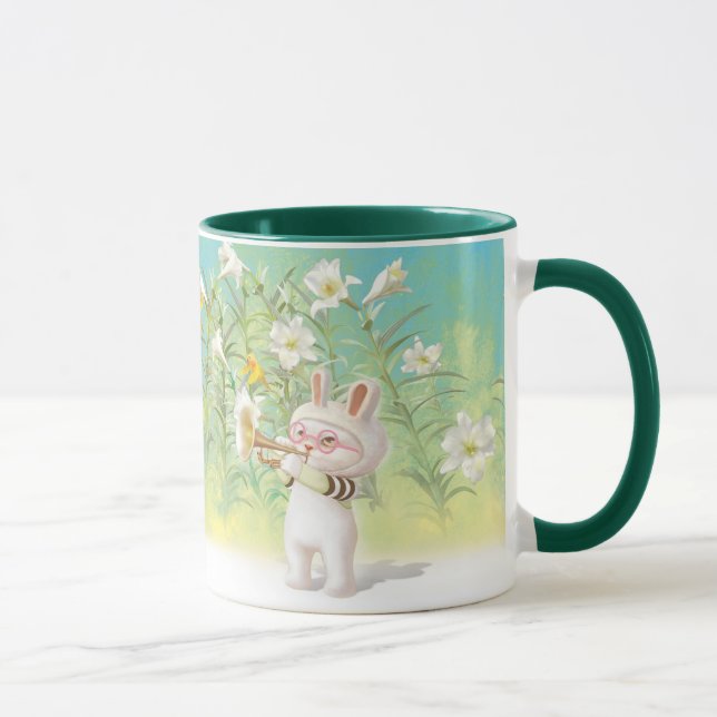 Blooming Lily Mug (Right)