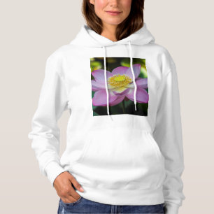 Blooming lotus flower, Indonesia Hoodie