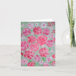 Blooming Love Floral Note Card