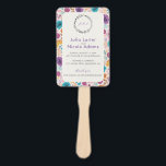 Blooming Love Floral Romantic Pink Purple Wedding Hand Fan<br><div class="desc">Beautiful invitations and stationery for special occasions and festivals are available in both physical and digital formats. We can extend any design into matching items such as RSVP cards,  labels,  envelopes,  and more. Customisation is available upon request. Looking forward to hearing from you!</div>