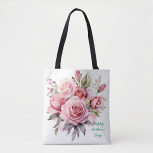Blooming Love: Mum's Favourite Floral Tote Bag
