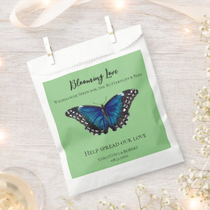 Blooming Love Spread Wildflower Seeds Favor Bag