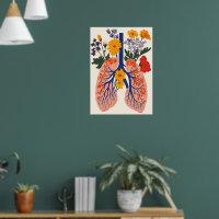 Blooming Lungs - Harmony of Nature and Health