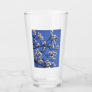Blooming Magnolias Glass