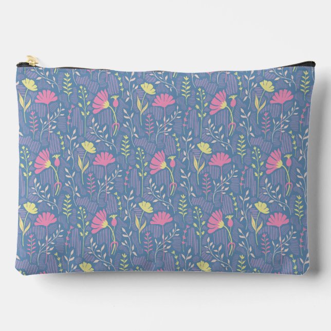 Blooming Meadow Breeze Accessory Pouch (Front)