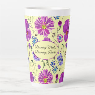 Blooming Minds, Blooming Hearts Latte Mug