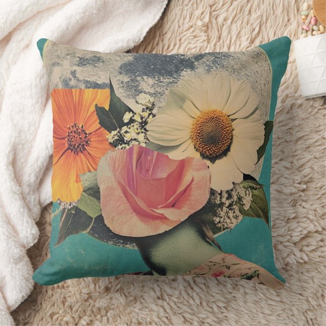 Blooming Mystery Under the Moon Cushion (Blanket)