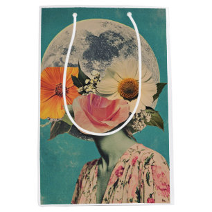 Blooming Mystery Under the Moon Medium Gift Bag